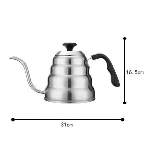 إبريق ترشيح ستيلنس ستيل مع مقياس درجة الحرارة 1.2...
