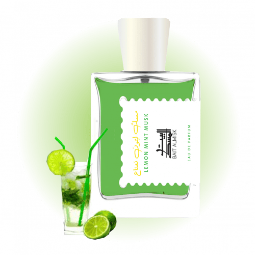 مسك ليمون نعناع + جرام عود مروكي