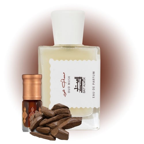 مسك عود + 50 جرام عود مروكي