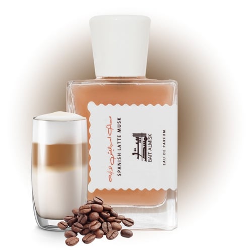 مسك اسبانيش لاتيه + 50 جرام عود مروكي