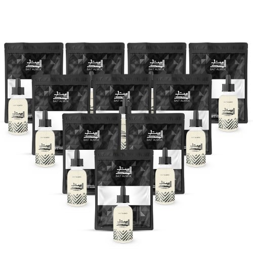 10 توزيعات أدهان مختلفة في غلاف انيق فاخر أسود