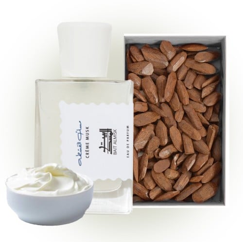 مسك القشطة + 50 جرام عود مروكي