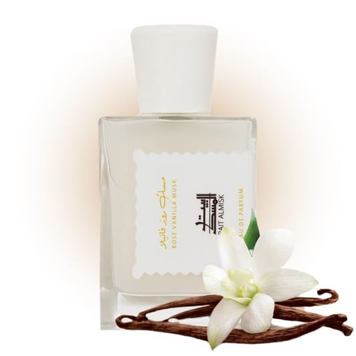 مسك روز فانيلا + 50 جرام عود مروكي