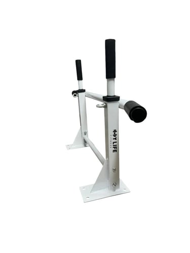 عقلة تمارين الطول والقوة الجدارية أبيض