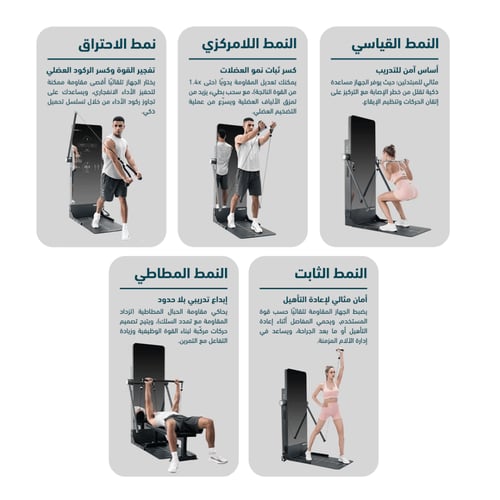 IMBODY Power S - المرآة الذكية لتمارين القوة الشام...