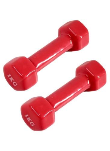 دمبل اثقال ملبس 1 كيلو