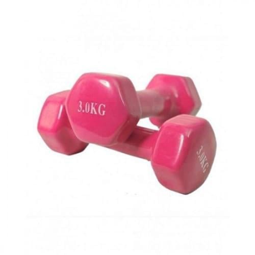 دمبل اثقال ملبس 3 كيلو