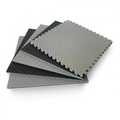 فرشة ارضيات اسود ورمادي