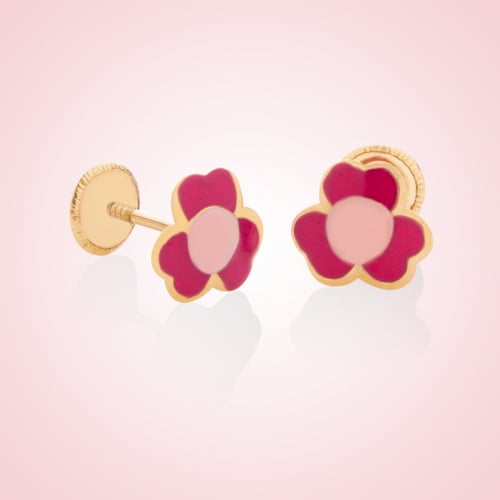 أقراط الأوركيد الأنيقة