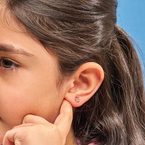 اقراط الكب كيك