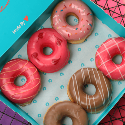 بوكس كلاسيك دونات - Classic Donuts box