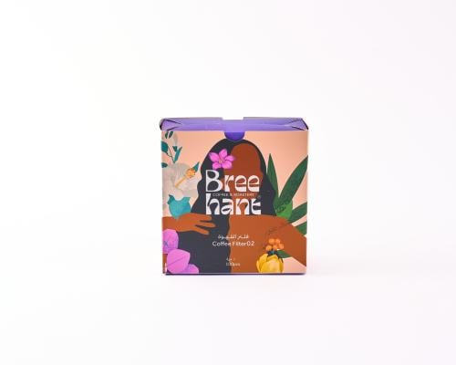 هاريو فلاتر 02 ورقية بيضاء