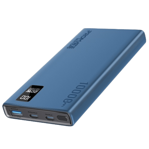 بطارية متنقلة بسعة 10000مللي أمبير مع منفذ USB-C