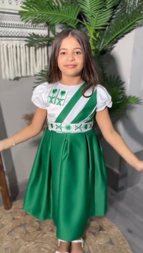 فستان أنيق لليوم الوطني