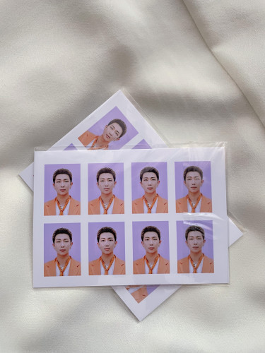 اي دي فوتوكارد بانقتان نامجون BTS ID PHOTO