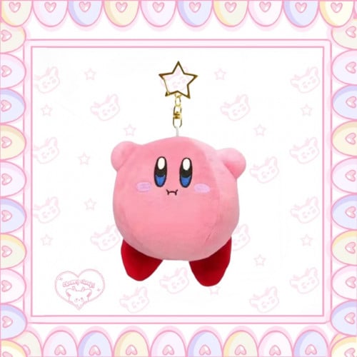 ميدالية كيربي / Kirby fluffy keychain
