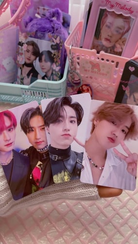 فوتوكارد حسب الطلب وجه واحد 12 صوره photocard DIY