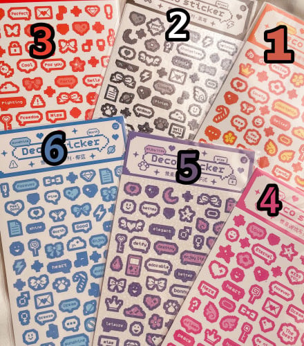 ‎ستيكرز ديكو / stickers deco