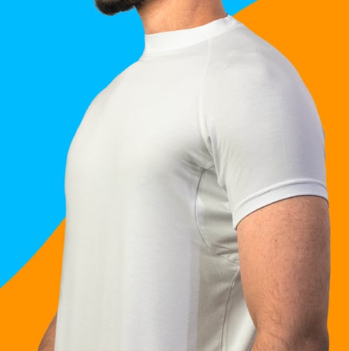 فنيلة رجالية ضد التعرق (رقبة طويلة)