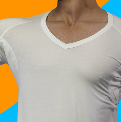 فنيلة رجالية ضد التعرق (رقبة شكل V)