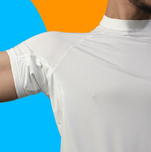 فنيلة رجالية ضد التعرق (رقبة طويلة)