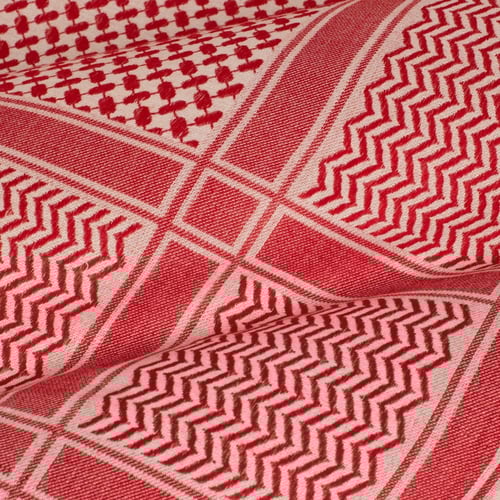 شماغ أحمر كشميري صوف 100% آخر اصدار 2025