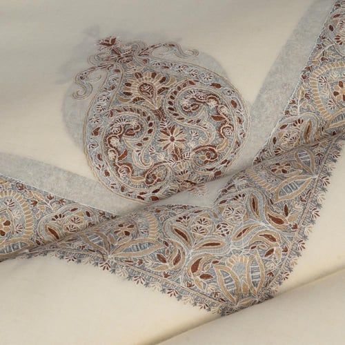 شال كشميري صوف كشمير ٪100 موديل 2026