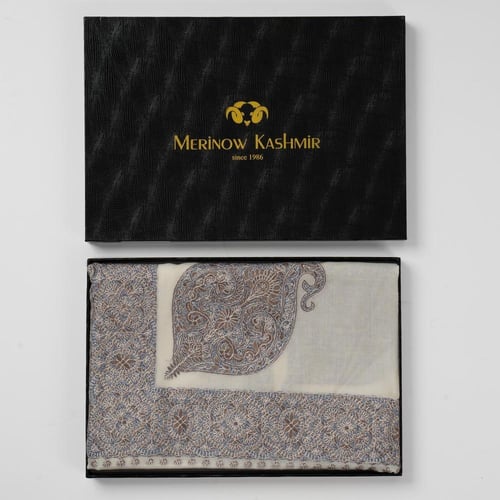 شال كشميري صوف كشمير ٪100 موديل 2026