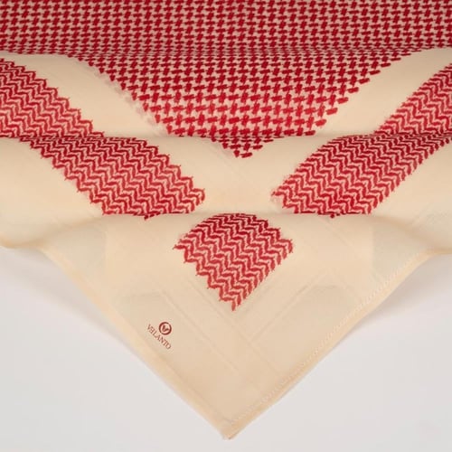 شماغ فلانتو velanto احمر بيج مميز