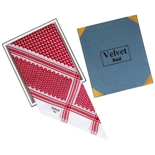 شماغ فلفت Red احمر الجديد 2024