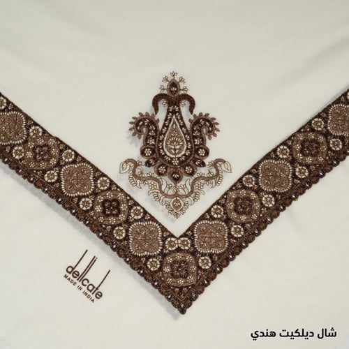 شال ديليكات كشميري صوف 100%موديل ٢٠٢٦