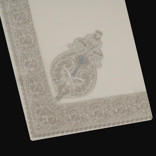 شال باشمينا ملكي فاخرصوف كشميري 100% - بتصميم السي...