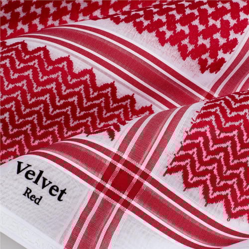 شماغ فلفت Red احمر الجديد 2024