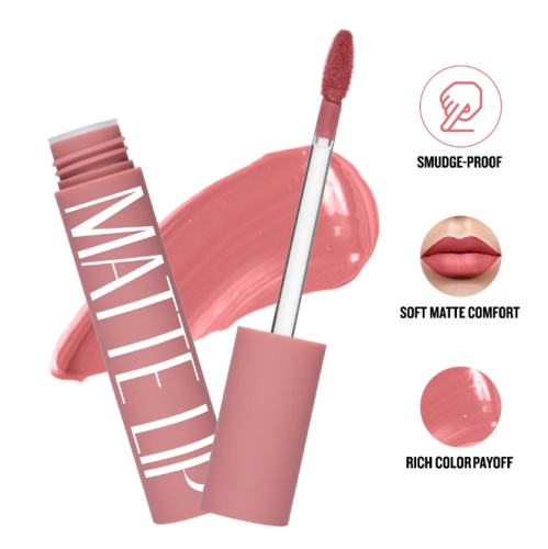 احمر شفاه ميلتز مات من كاركتر CRM003- Latte Swirl