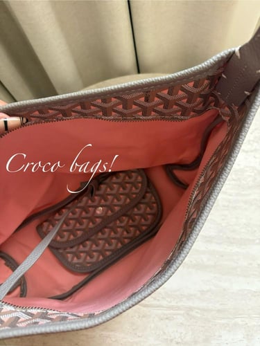 G boheme hobo - grey pink