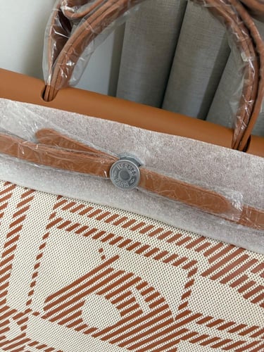 H herbag 31 cm -printed brown