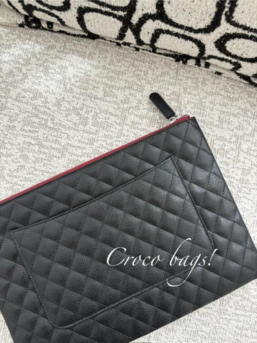Ch classic pouch - Black
