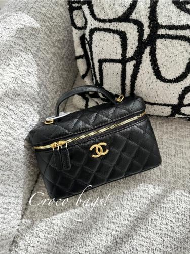 Ch Vanity BAG 20cm – black