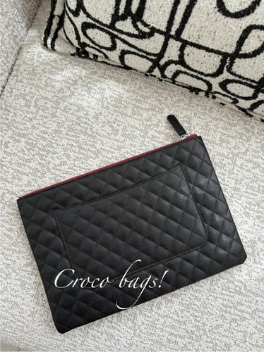 Ch classic pouch - Black