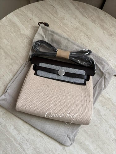 Herbag 20 - dark brown X beige