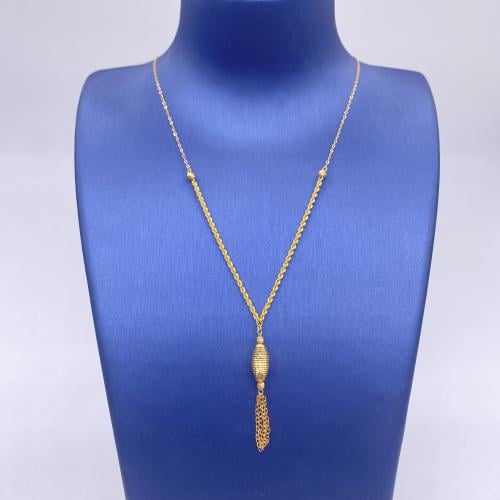 gold necklace