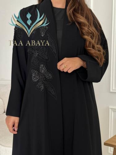 عباية كريب سبيشل شك يدوي القصة استريت