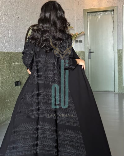 عباية كريب سبيشل تطريز كمبيوتر