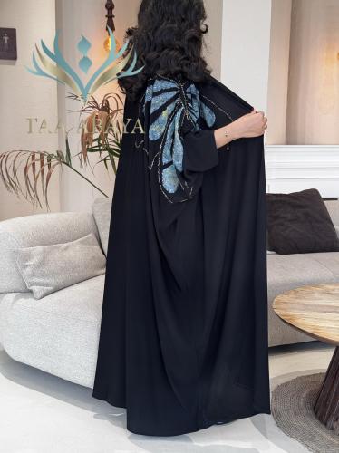 عباية كريب سبيشل رسم وشك يدوي ، القصة بشت