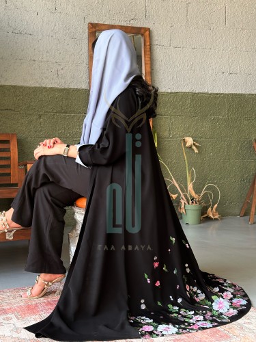 عباية كريب سبيشل تطريز كمبيوتر