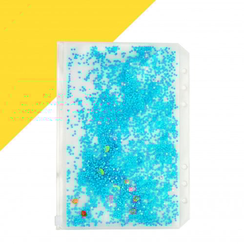 جيب مملوء باشكال مختلفة من القليتر السماوي A5