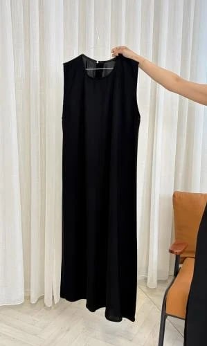 فستان عباية أسود