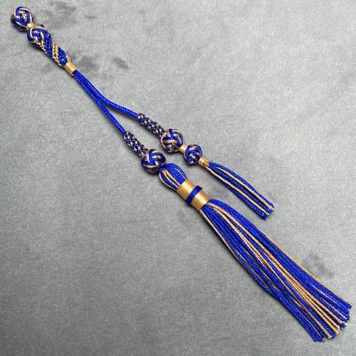 كركوشة لون ازرق و بيج