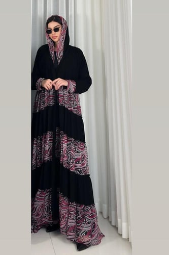 عباية الطبقات الشيفون