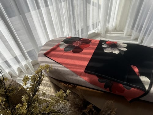 Ksh3شال كشميري يلبس عالجهتين.